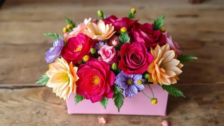 Presentes com flores artificiais: a nova tendência para surpreender