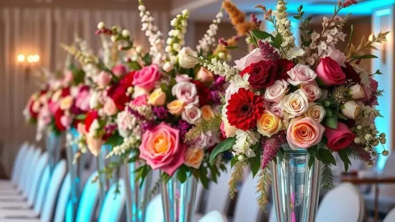 Arranjos florais para eventos: transforme seu espaço com beleza e elegância