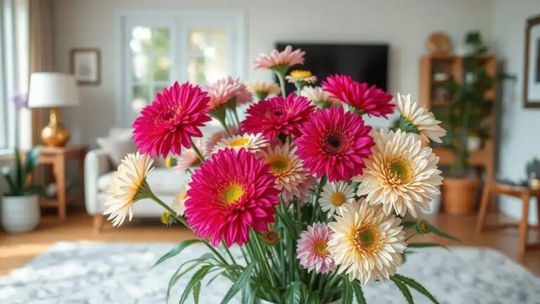 Decoração floral duradoura: transforme seu espaço com flores que encantam