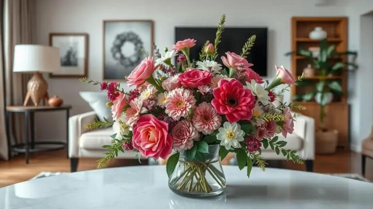 Arranjos florais para decoração de interiores: transforme seu espaço