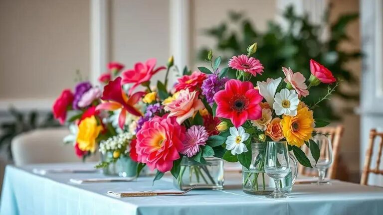 Flores artificiais para decoração de festa: crie experiências inesquecíveis
