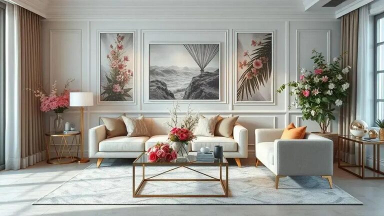 Ideias de decoração com flores artificiais para transformar sua casa