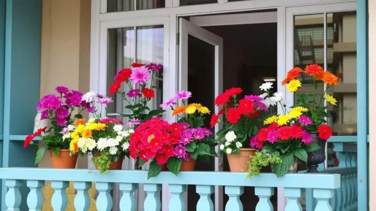Arranjos florais artificiais para varanda: como transformar seu espaço